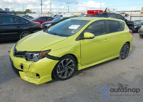 2017 Toyota Corolla Im из США, поврежденный, VIN JTNKARJE4HJ551697
